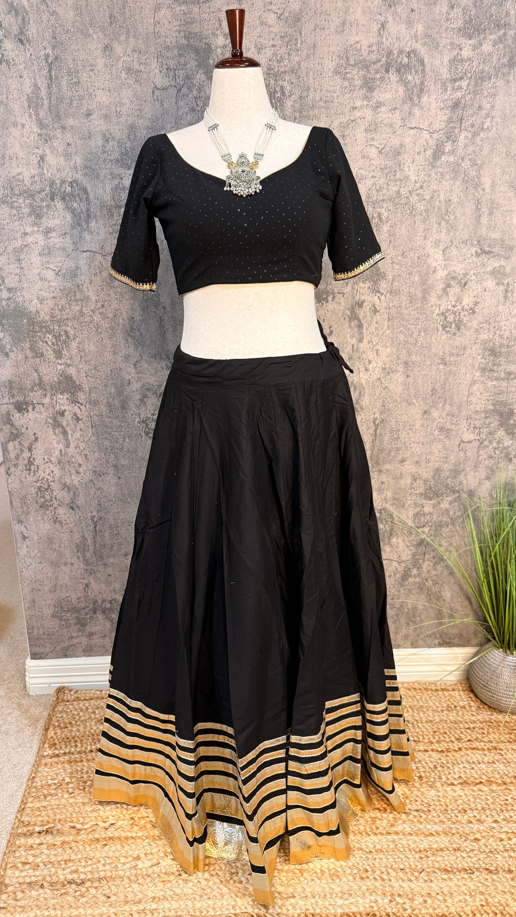 8 m flare navrathri skirt