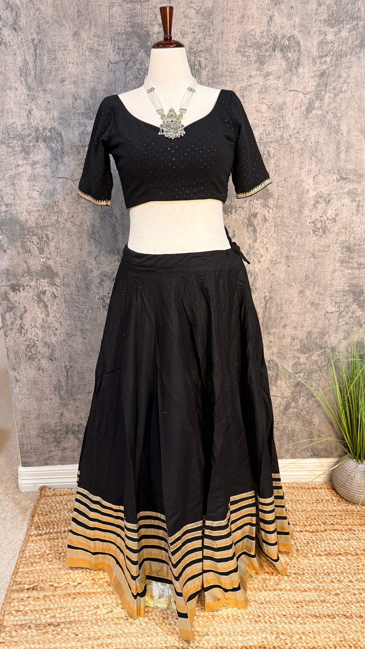 8 m flare navrathri skirt