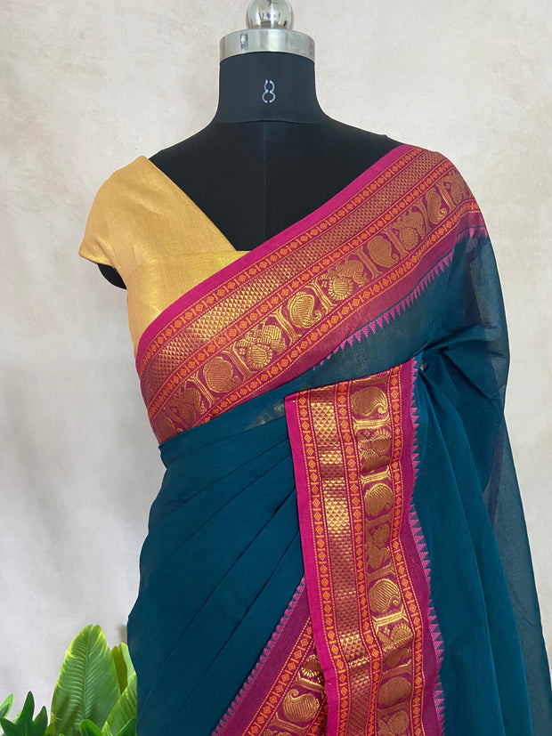 Kanchivaram cotton sarees, NO BP