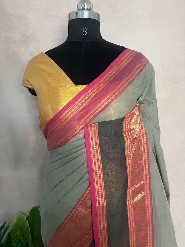 Kanchivaram cotton sarees, NO BP