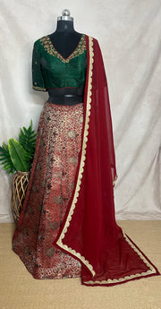 Banarsi brocade lehanga