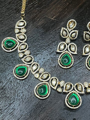 Necklace with earring