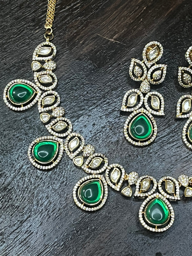 Necklace with earring