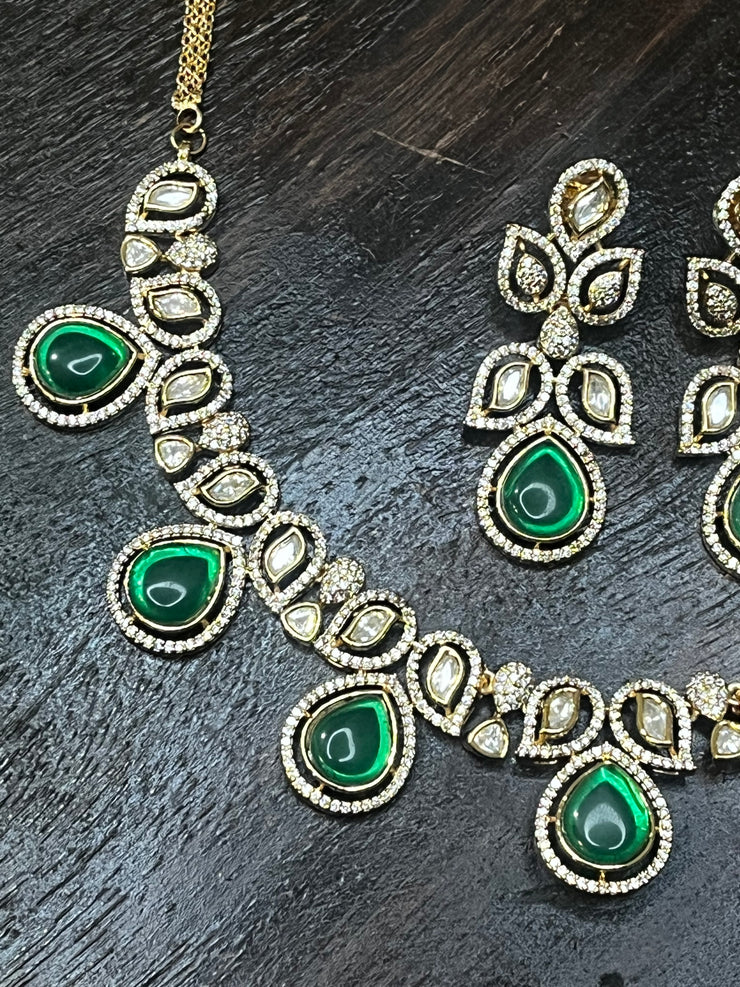 Necklace with earring