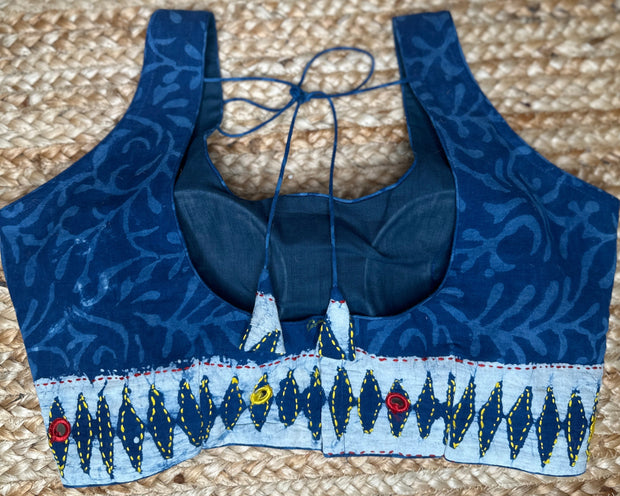 Indigo blouse