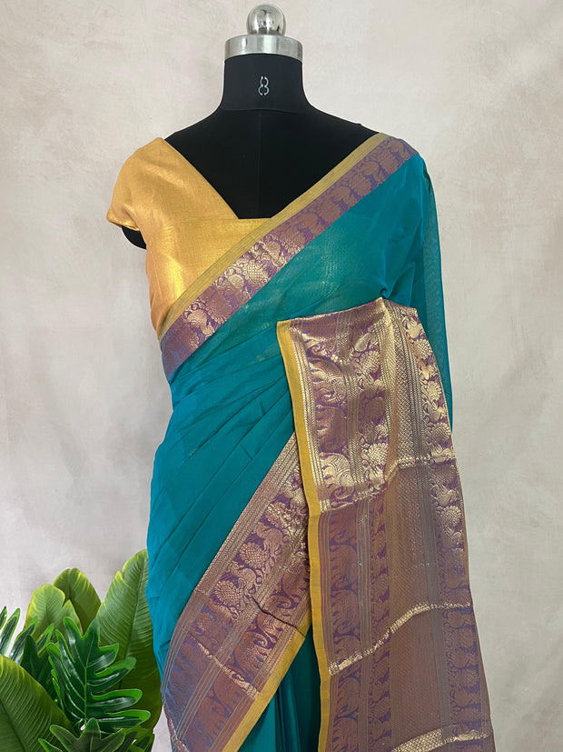 Kanchivaram cotton sarees, NO BP