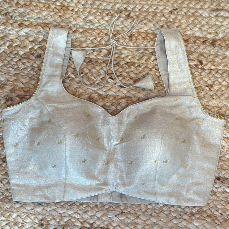 Off white tissue blouse