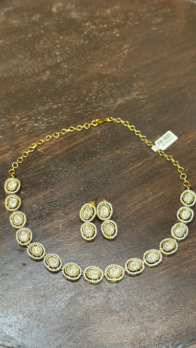 Necklace with earring