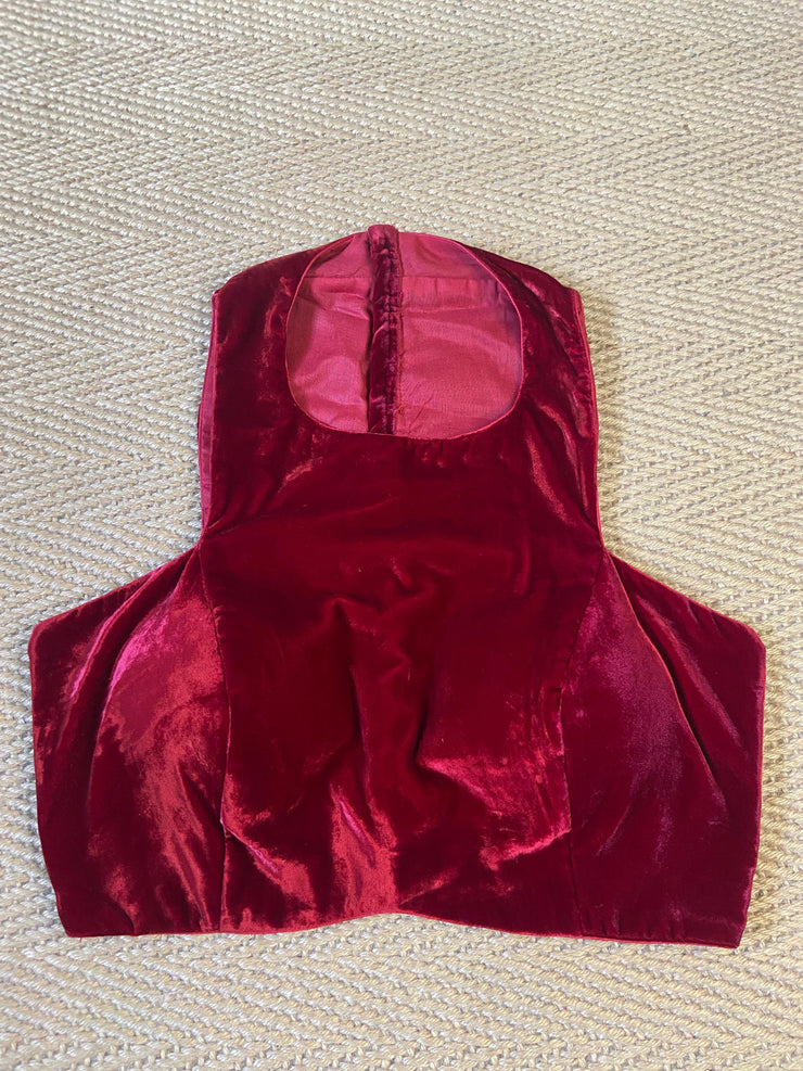 Red Velvet blouse