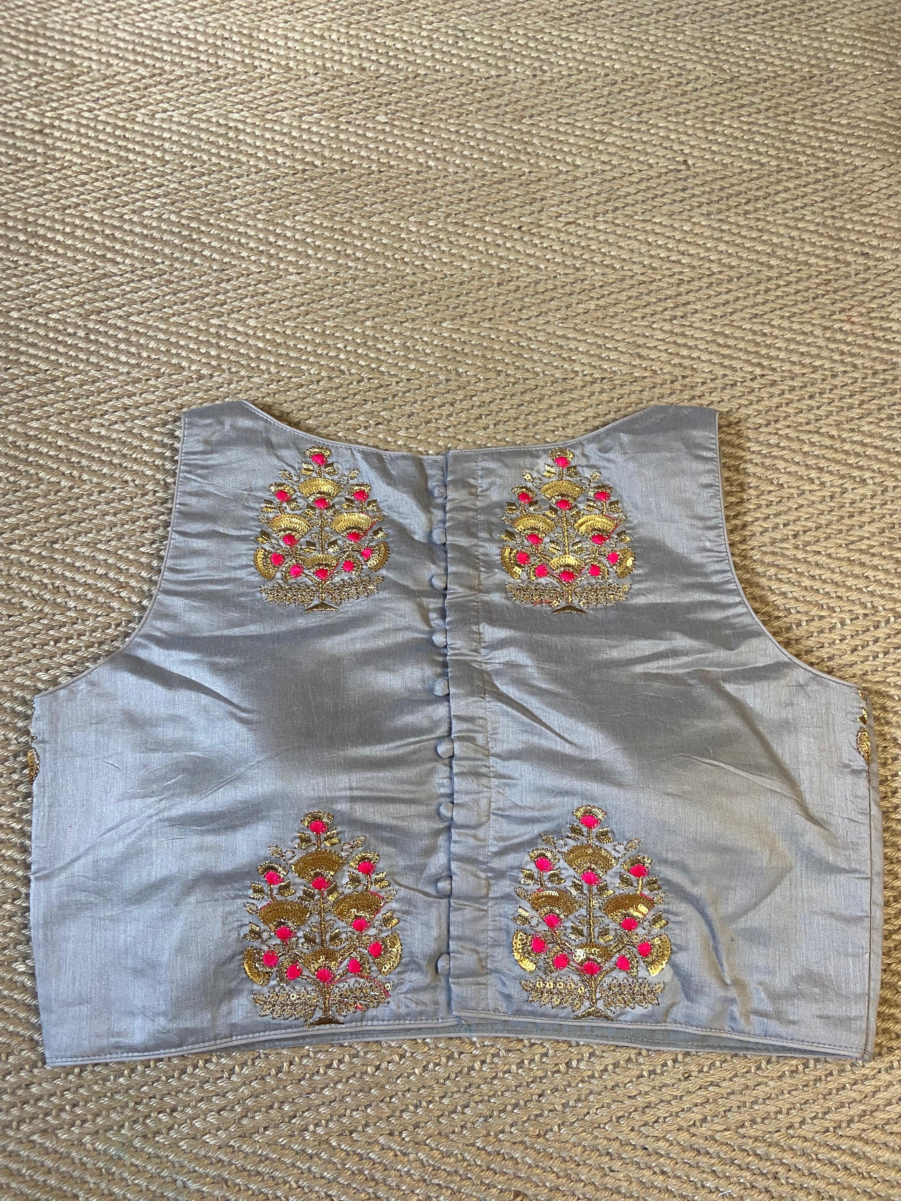 Grey blouse