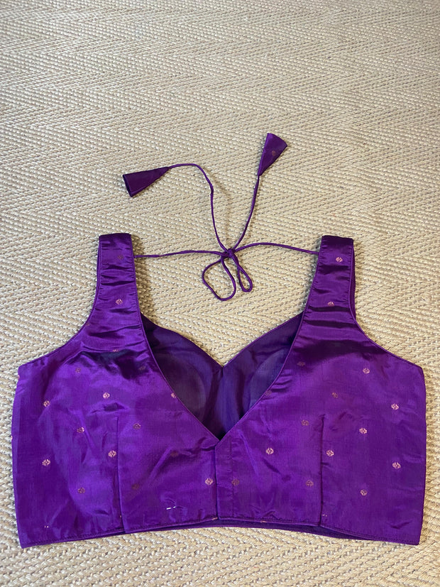 Purple blouse