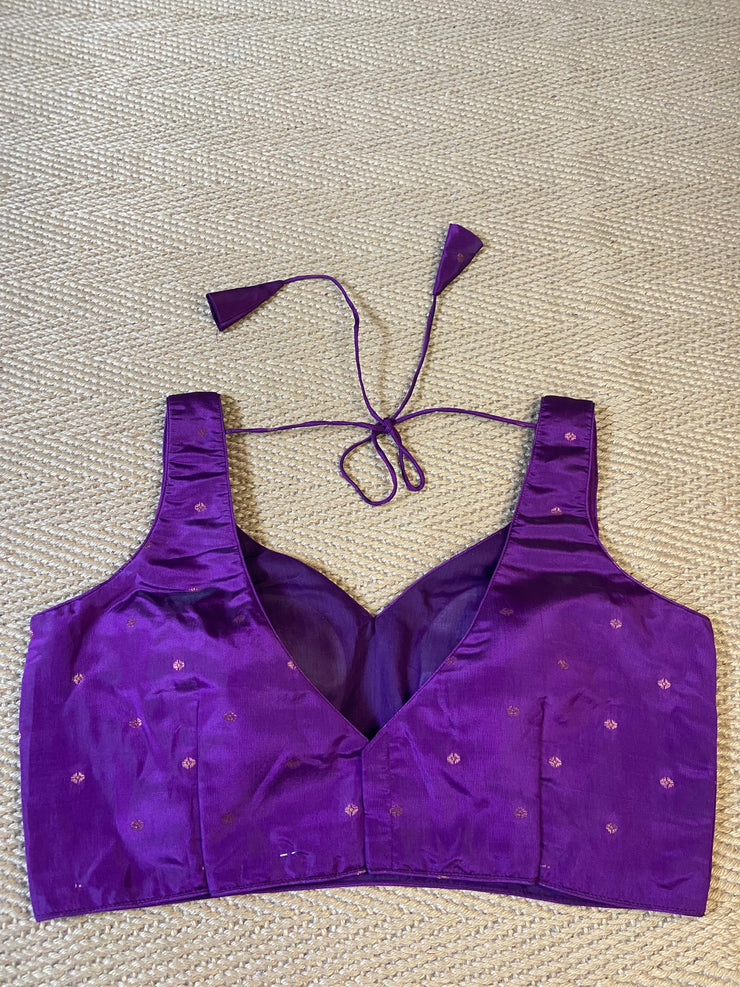 Purple blouse