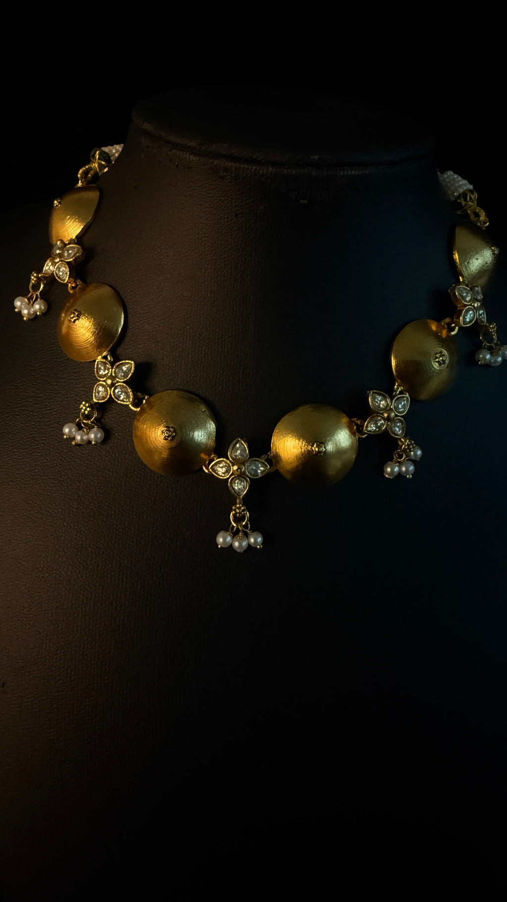 Tribal insipred choker with earring