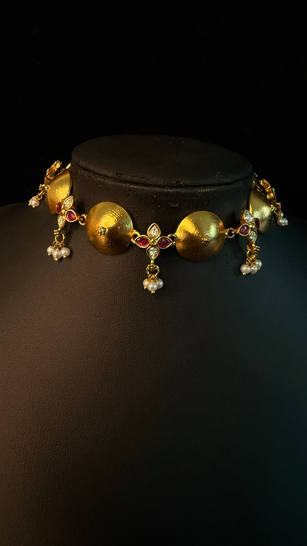 Tribal insipred choker with earring