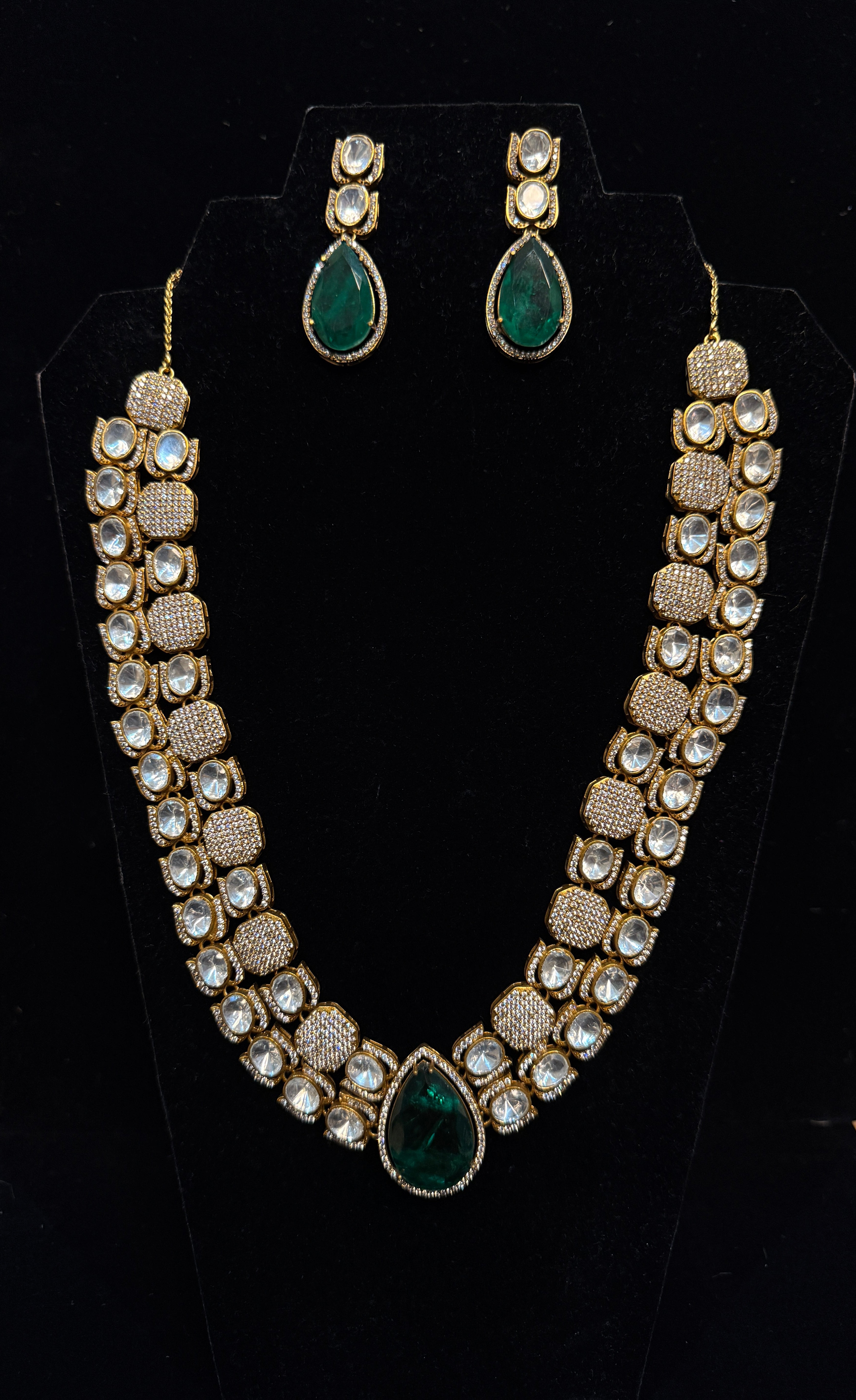 Designer replica necklace with earring