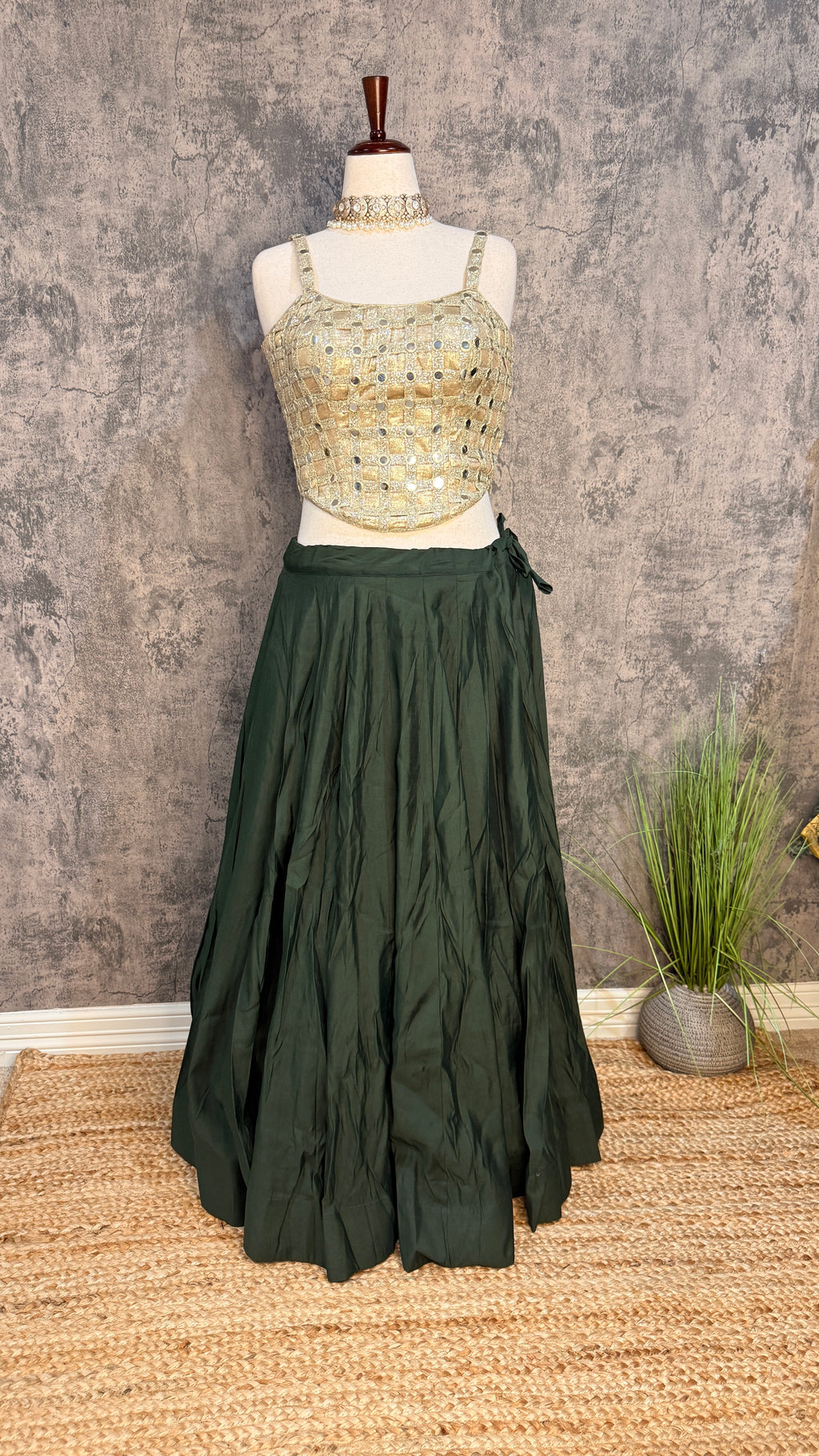 8 m flare navrathri skirt