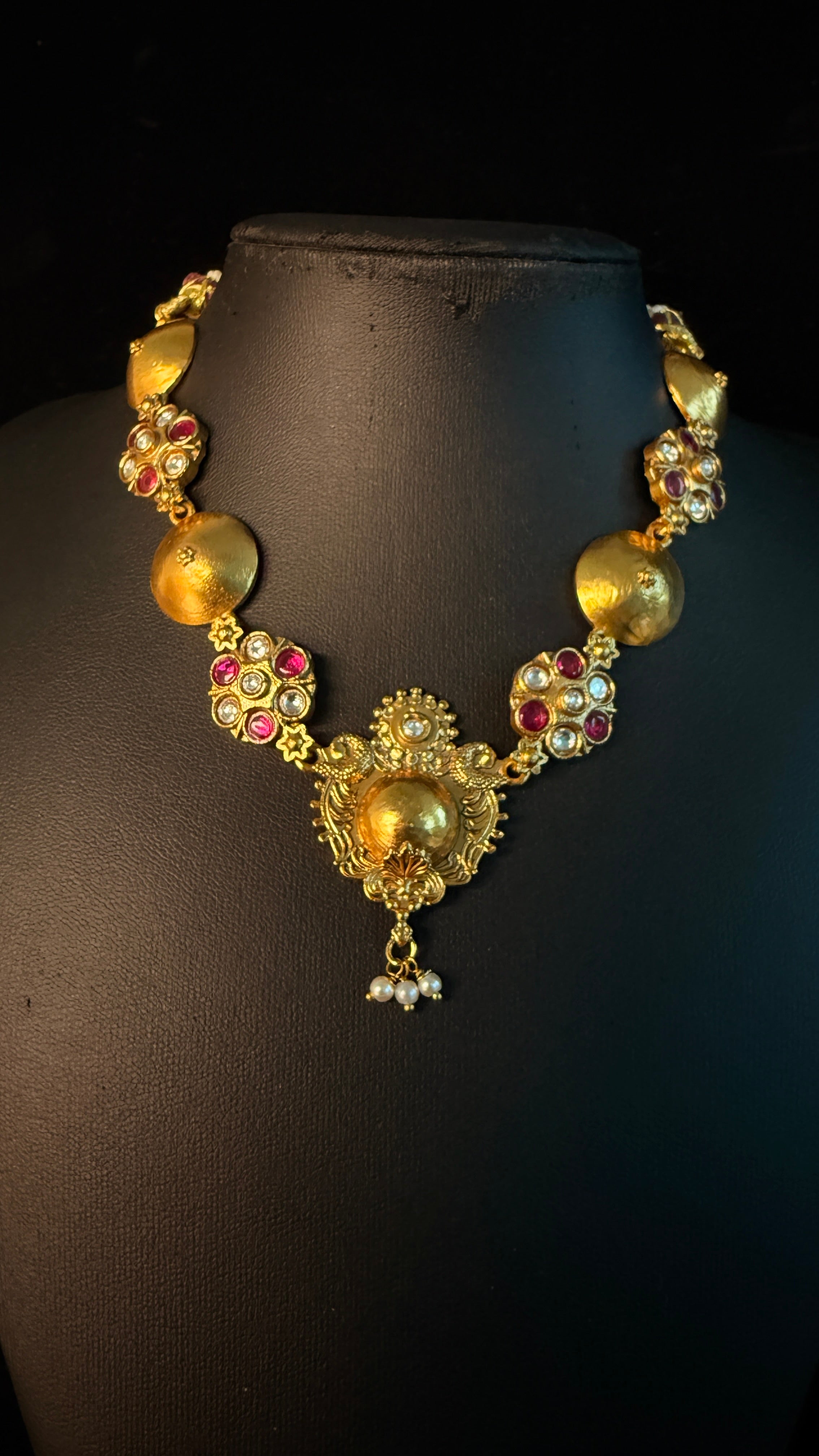 Tribal insipred necklace with earring