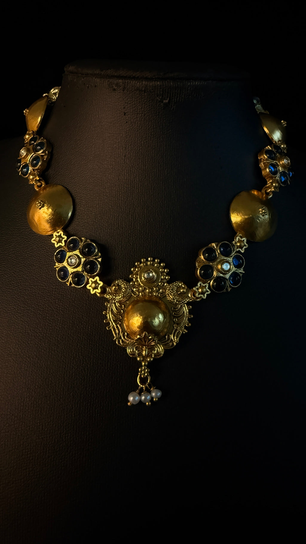 Tribal insipred necklace with earring