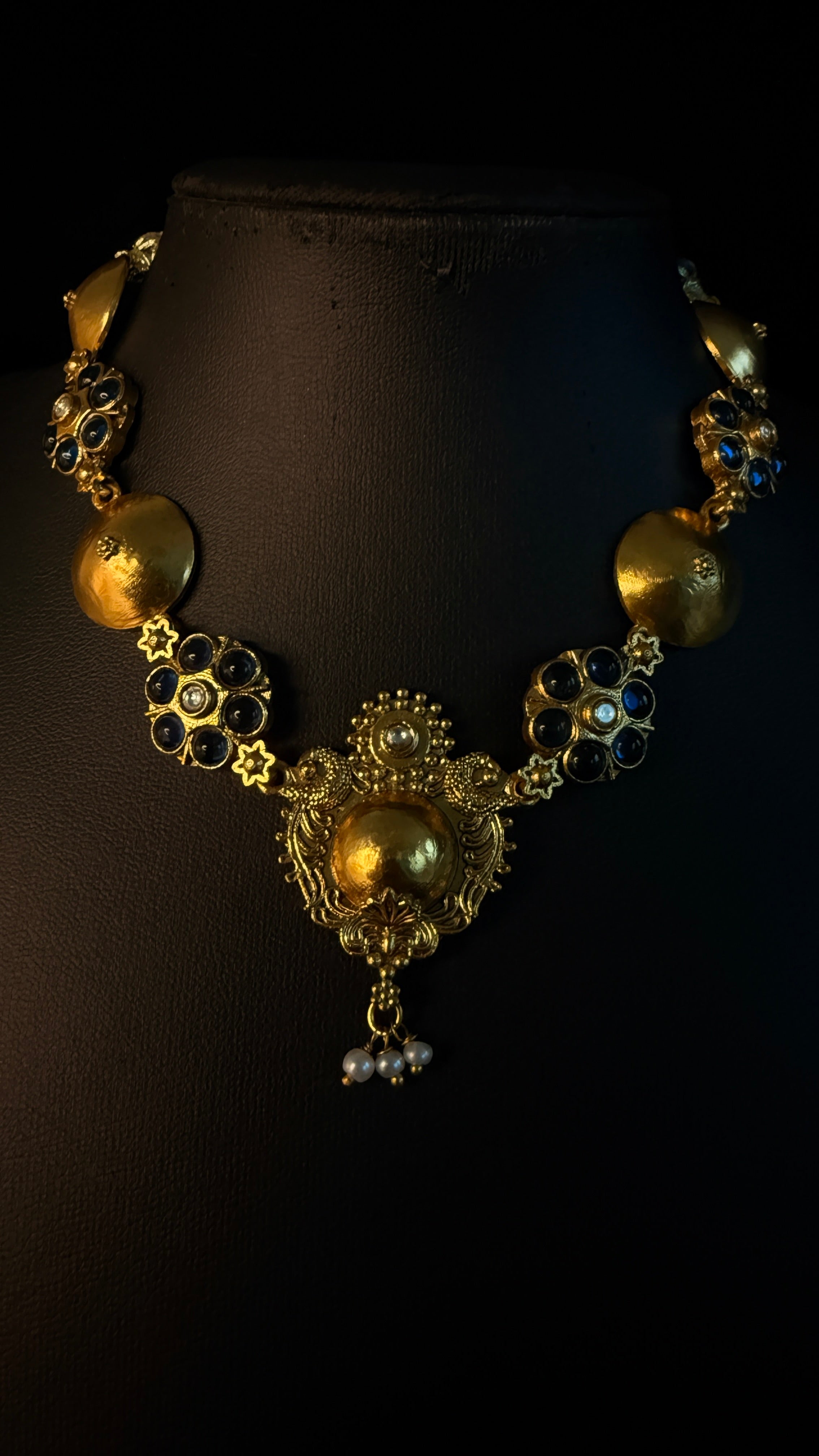 Tribal insipred necklace with earring