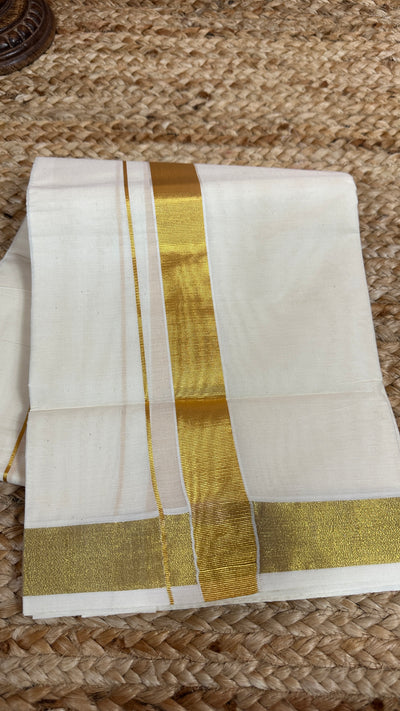 Gold zari mundu