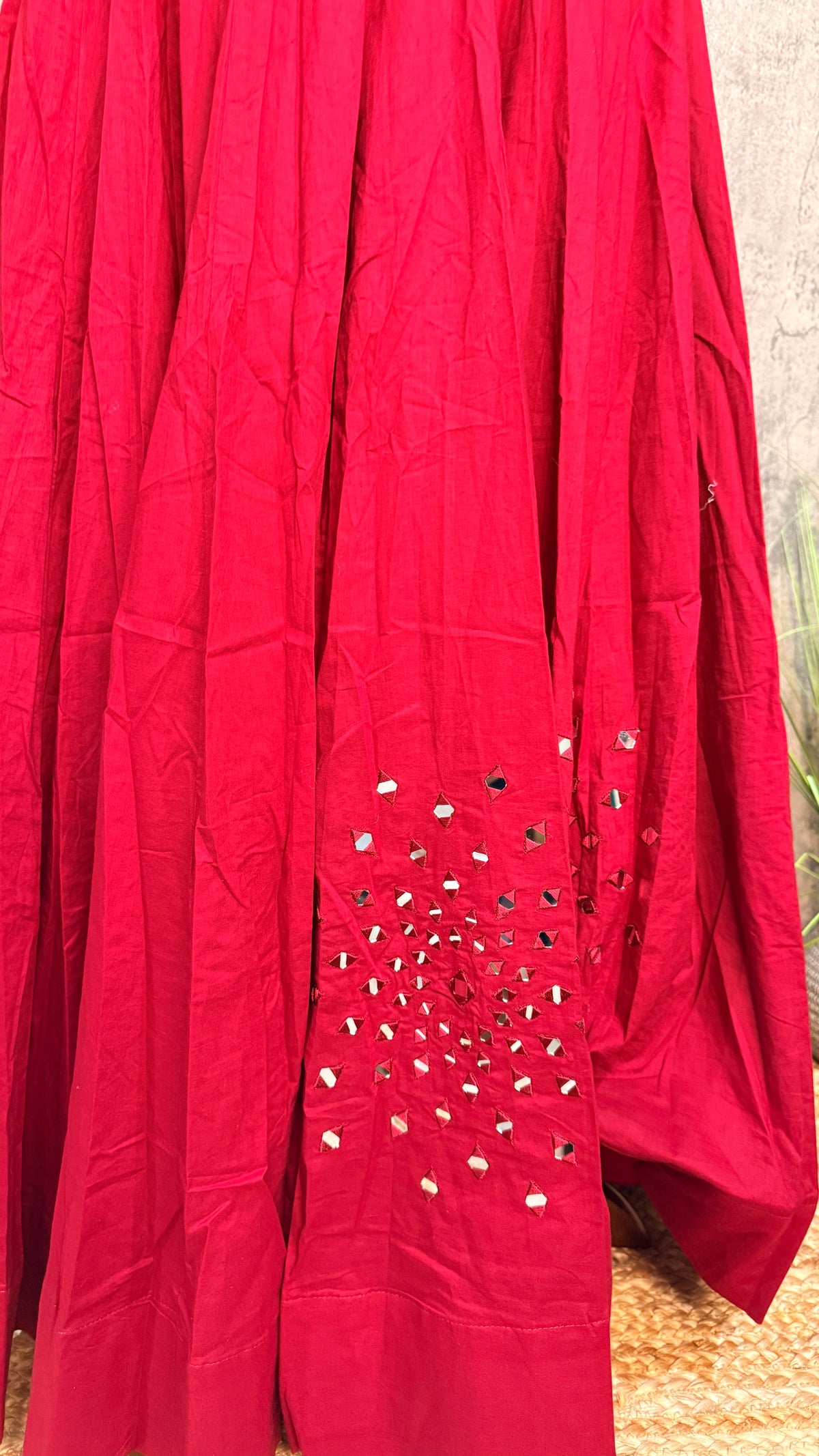 8 m flare navrathri skirt