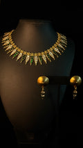 kerala Traditional jasmin bud insipred necklace with earring