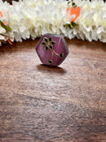 Pink stone ring