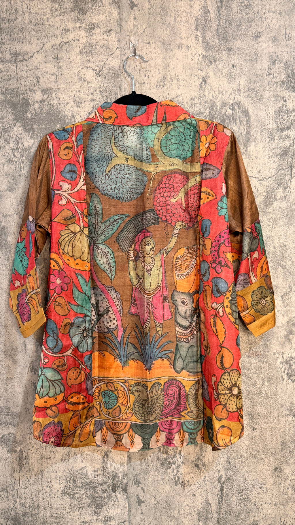 Kalamkari dijital printed kurti shirts