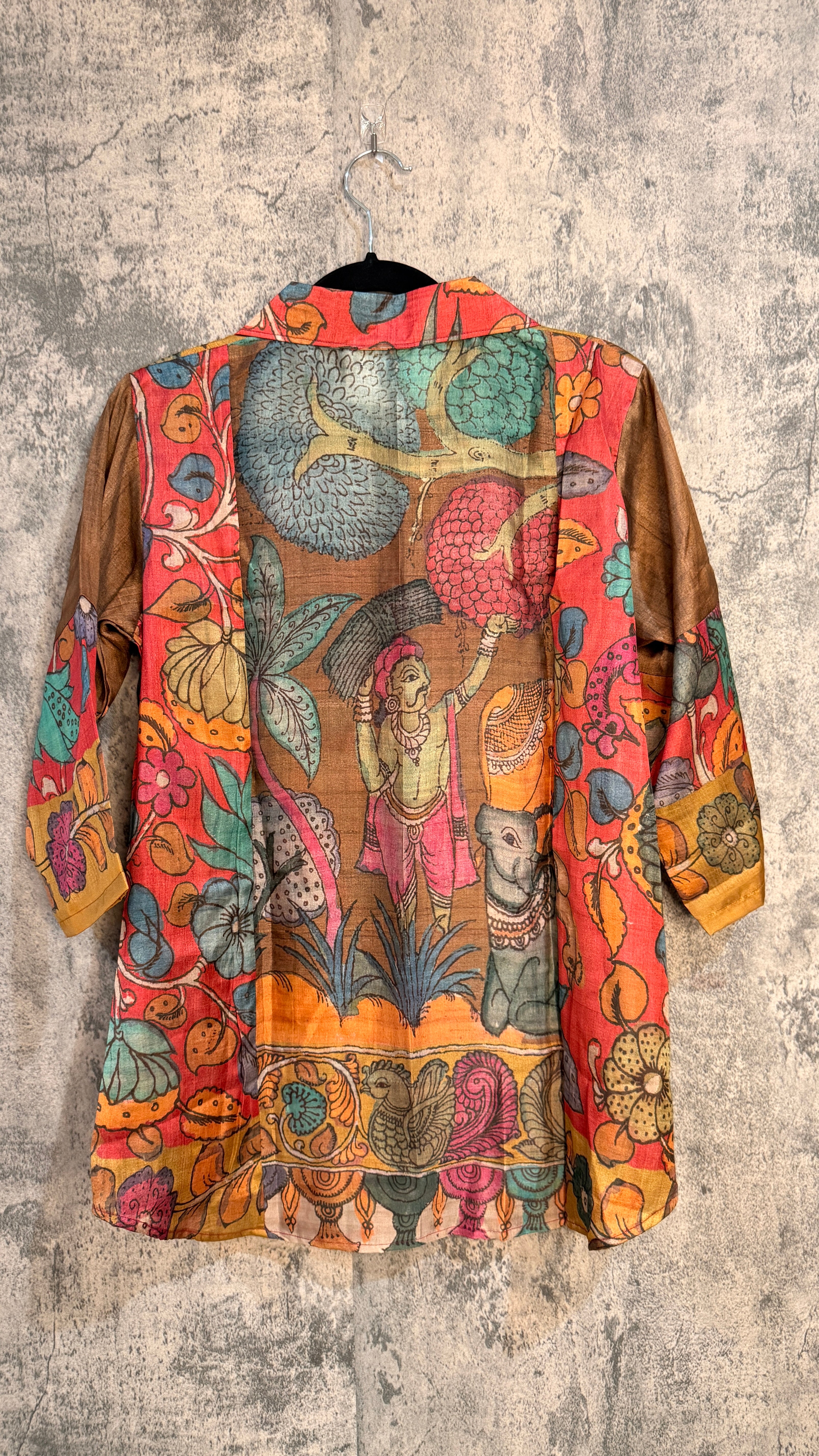 Kalamkari dijital printed kurti shirts