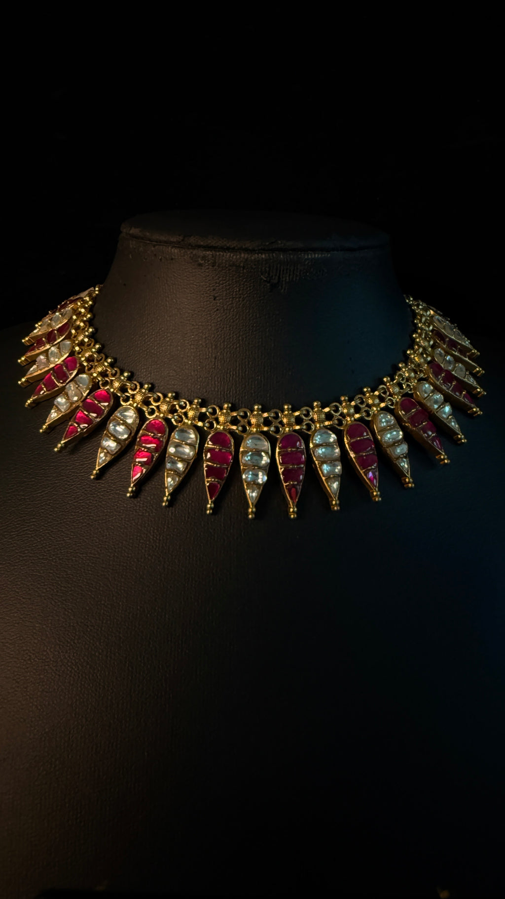 kerala Traditional jasmin bud insipred necklace with earring