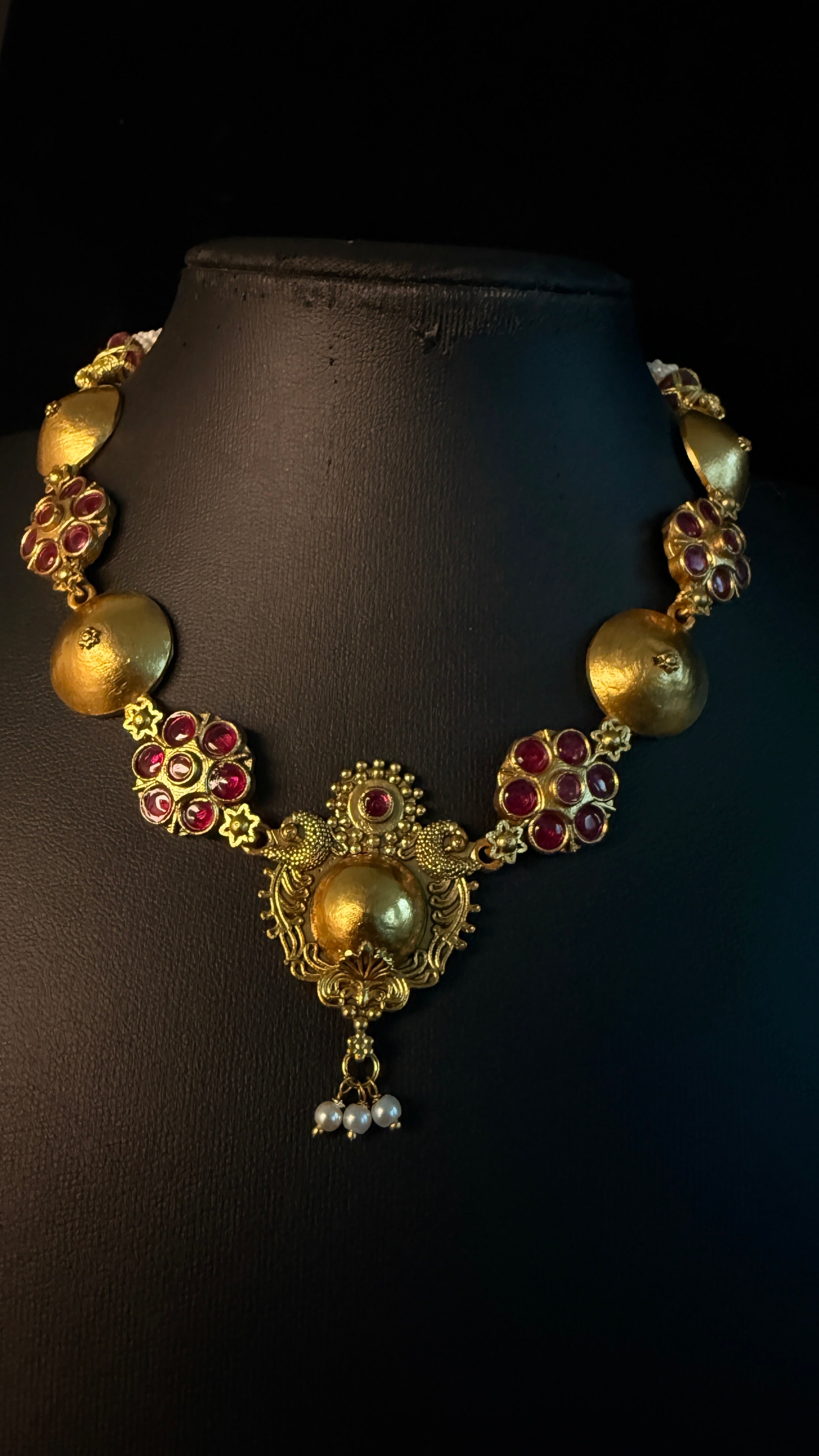 Tribal insipred necklace with earring