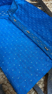 Blue kurta with bottom