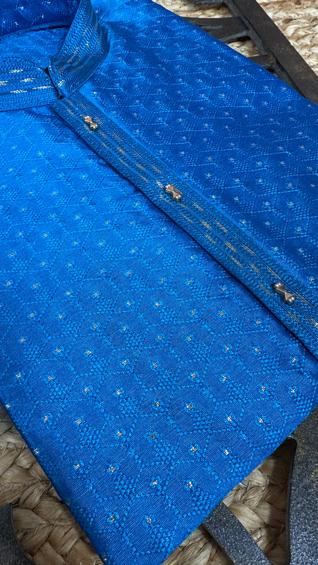 Blue kurta with bottom