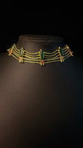 1gm gold plated Nagapadam choker