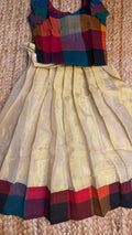 Madras kattam skirt set