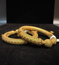 Antique gold openable kada (fits 2.6 to 2.10)Handmade