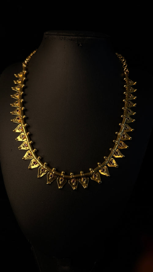 1gm gold plated Thalikkoottam with jhumka
