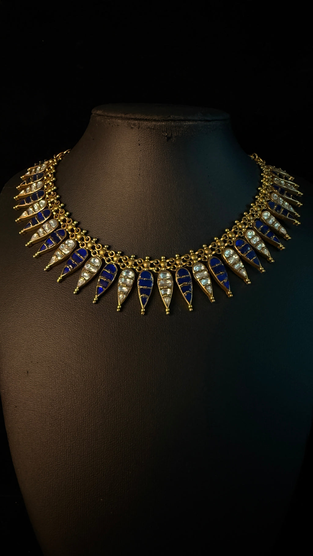 kerala Traditional jasmin bud insipred necklace with earring