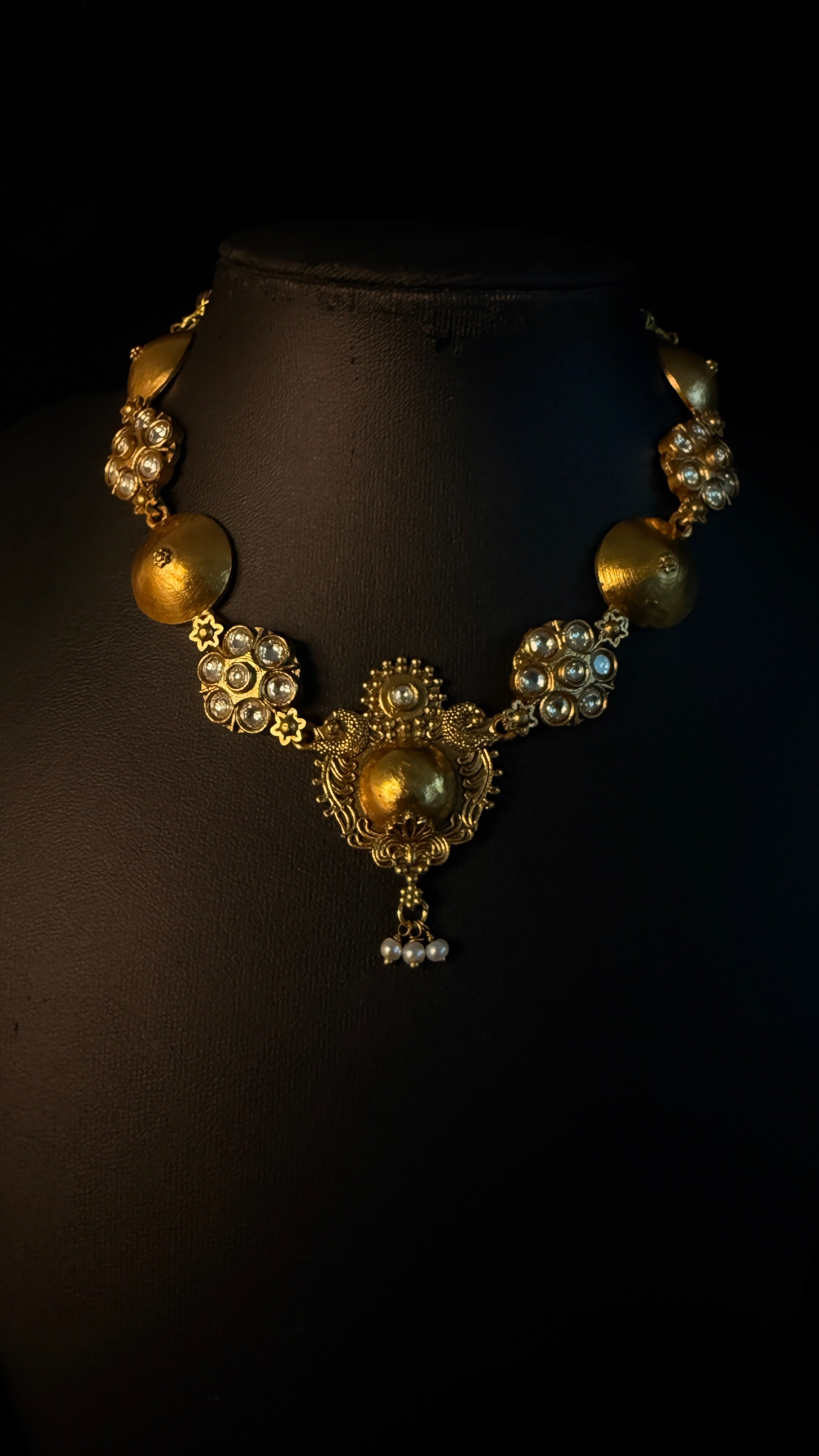 Tribal insipred necklace with earring