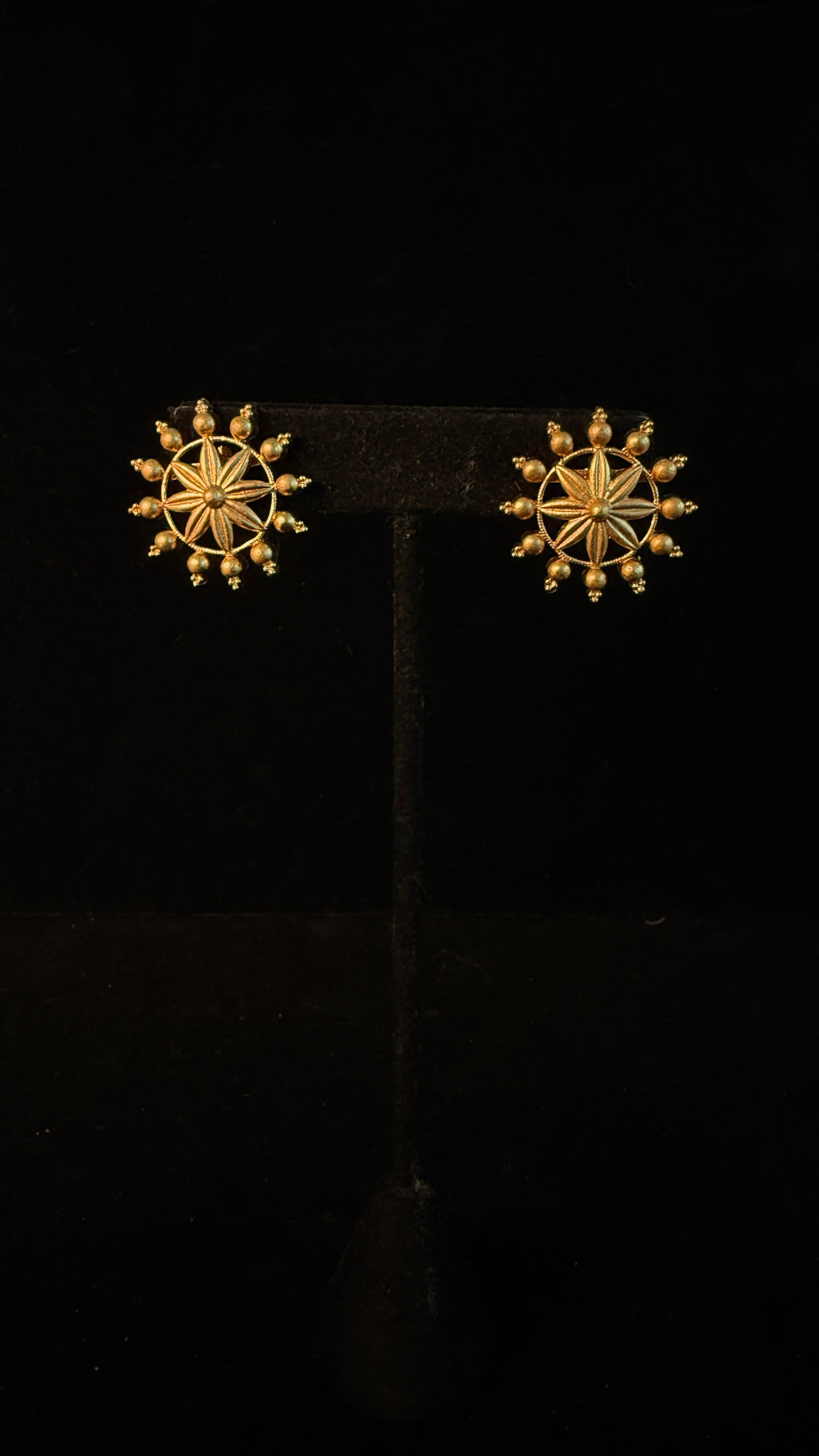 Hasli with earrings