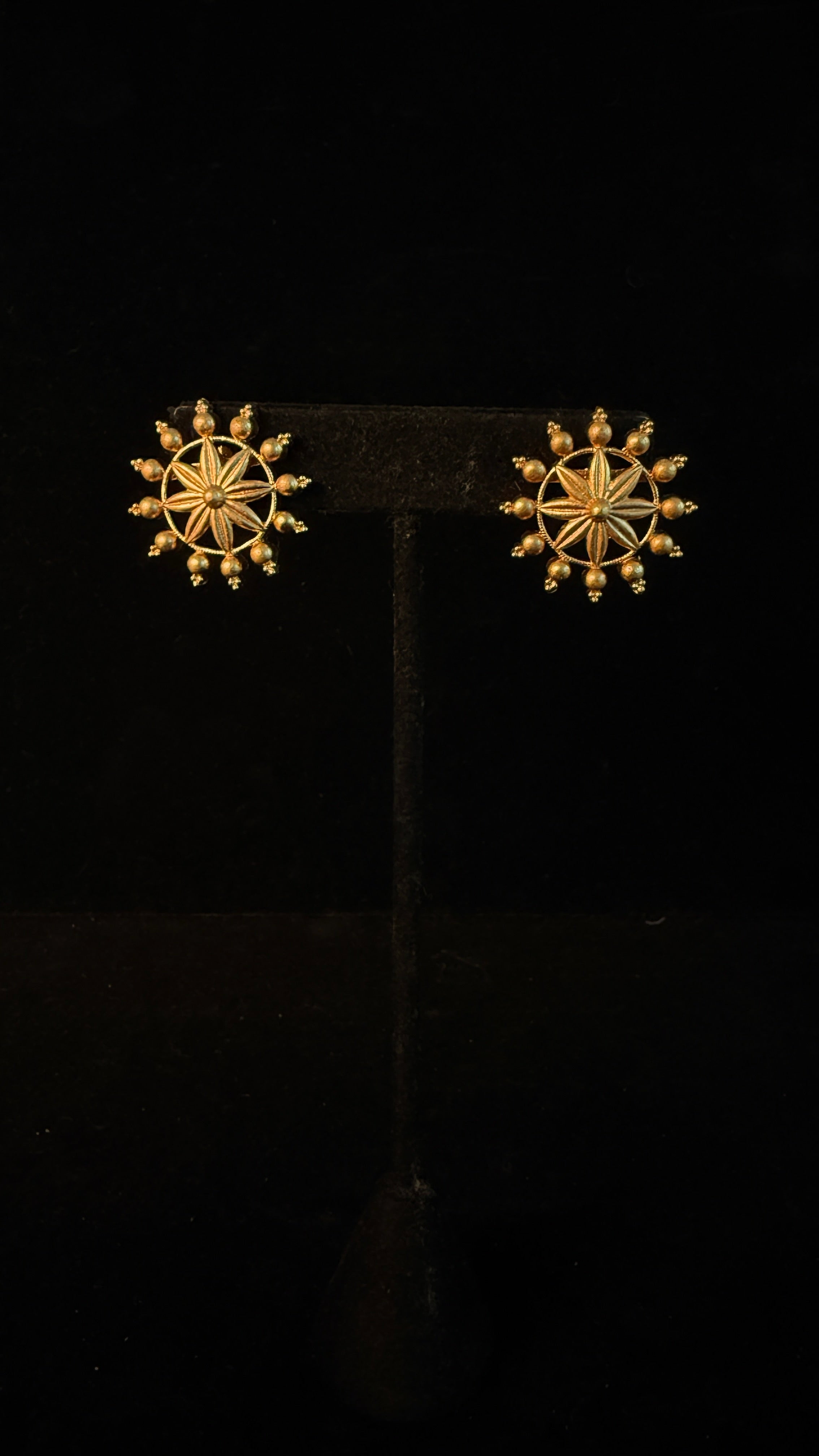Hasli with earrings