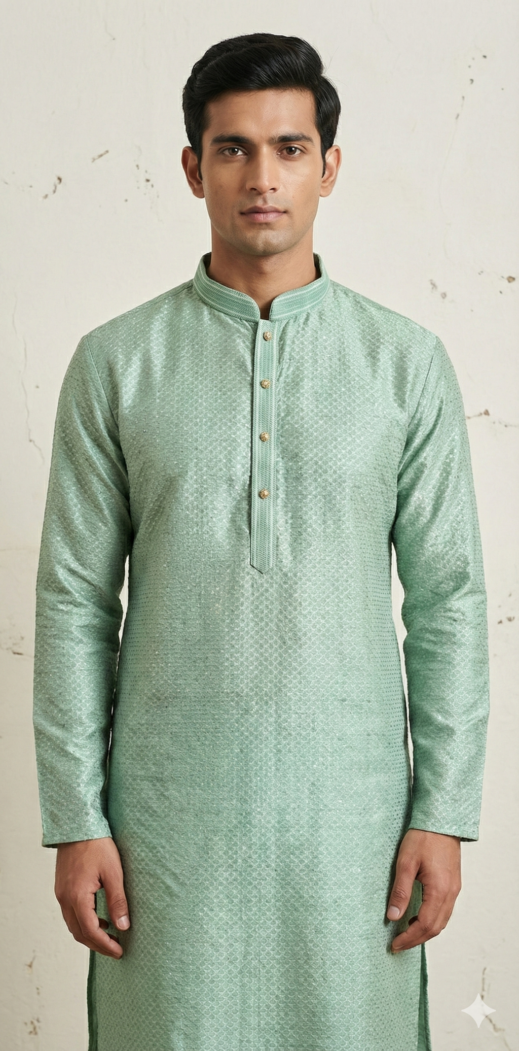 Olive green Kurta