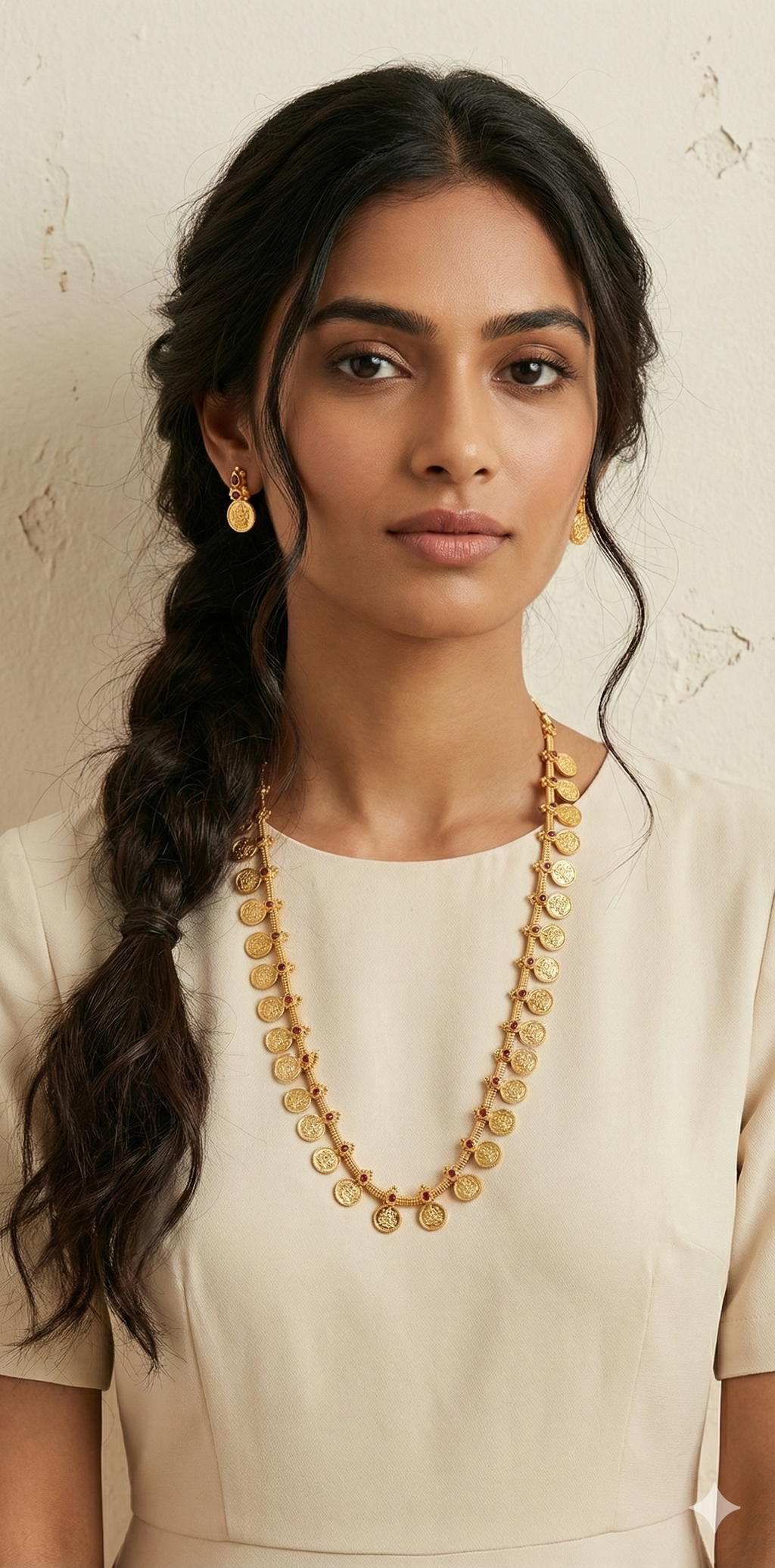 Kasumala with ruby red stone