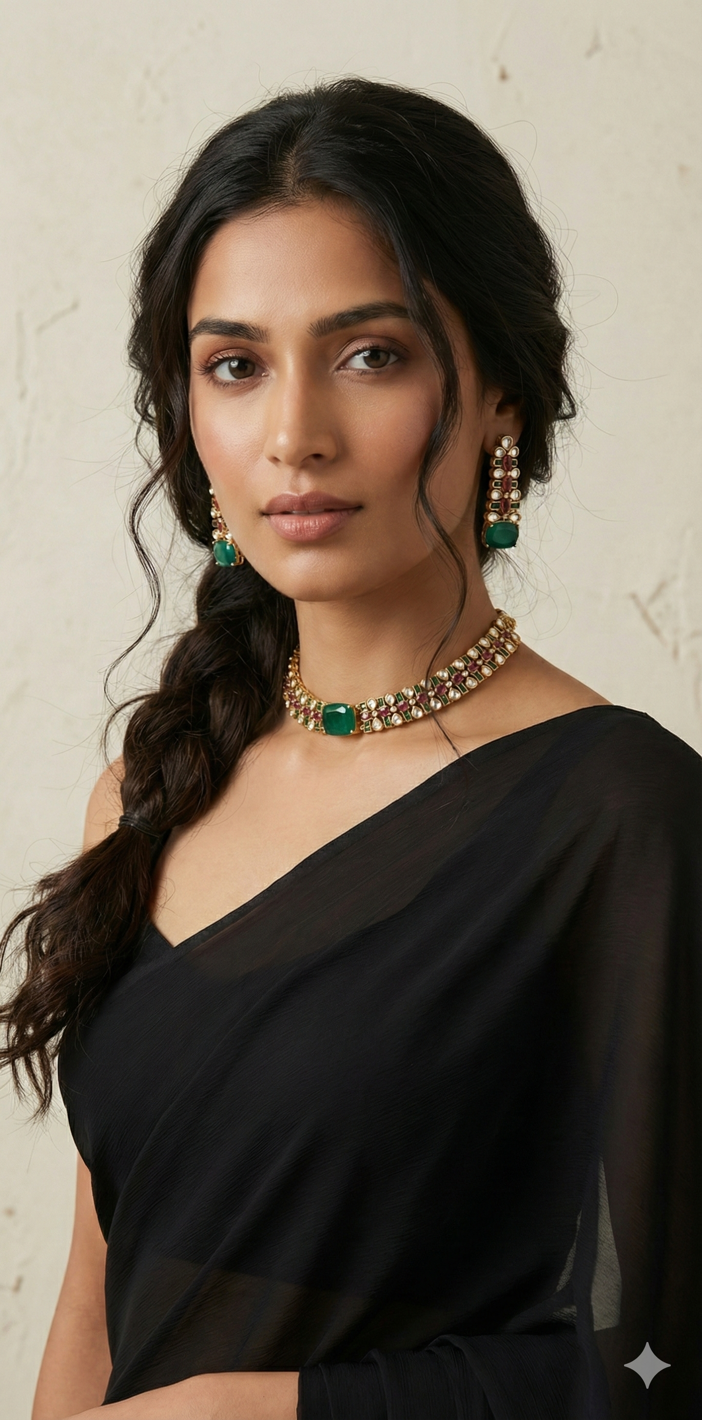 Designer replica necklace with earring