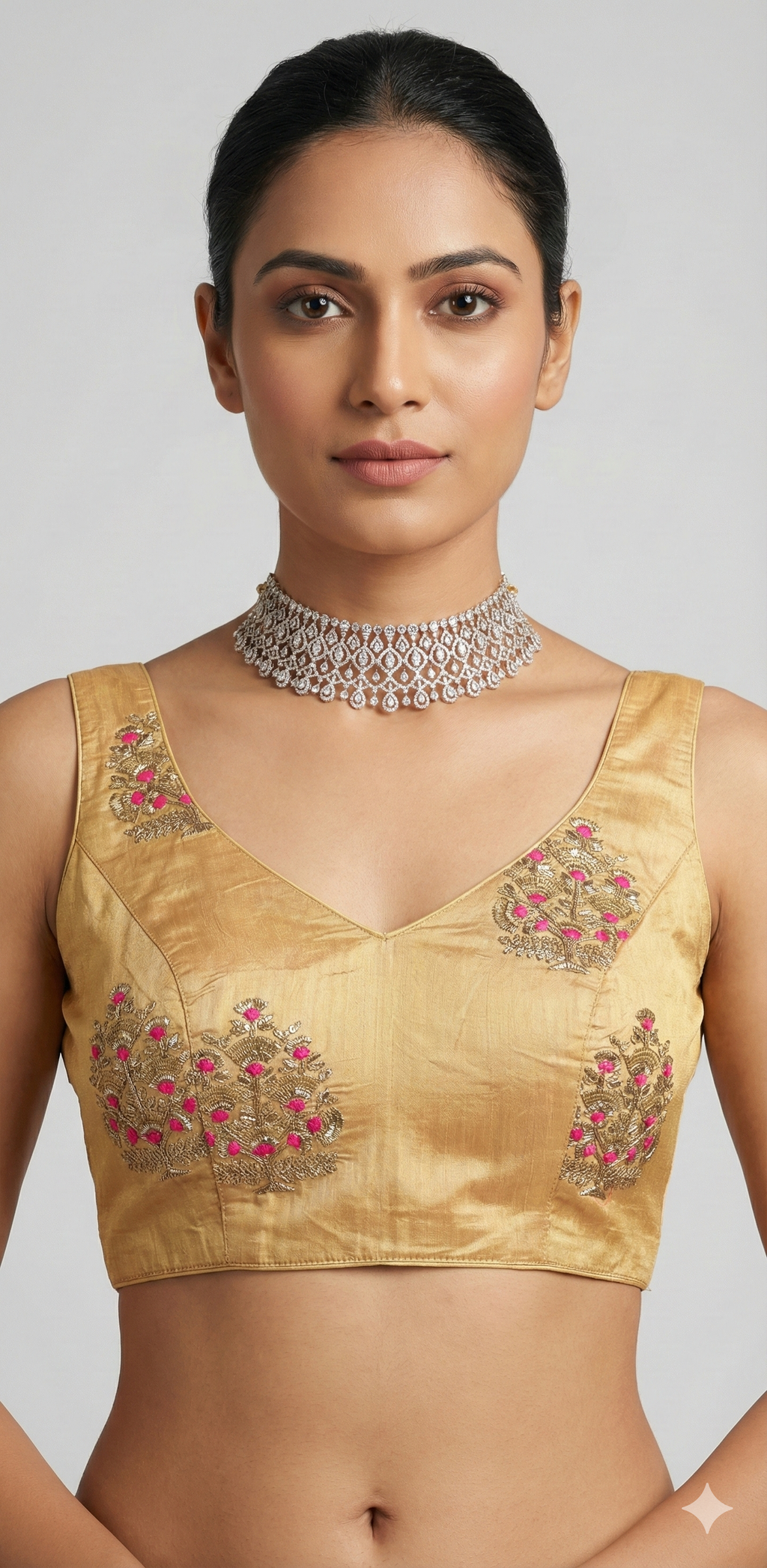 Mustard yellow blouse