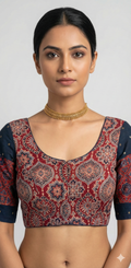 Modal silk blouse
