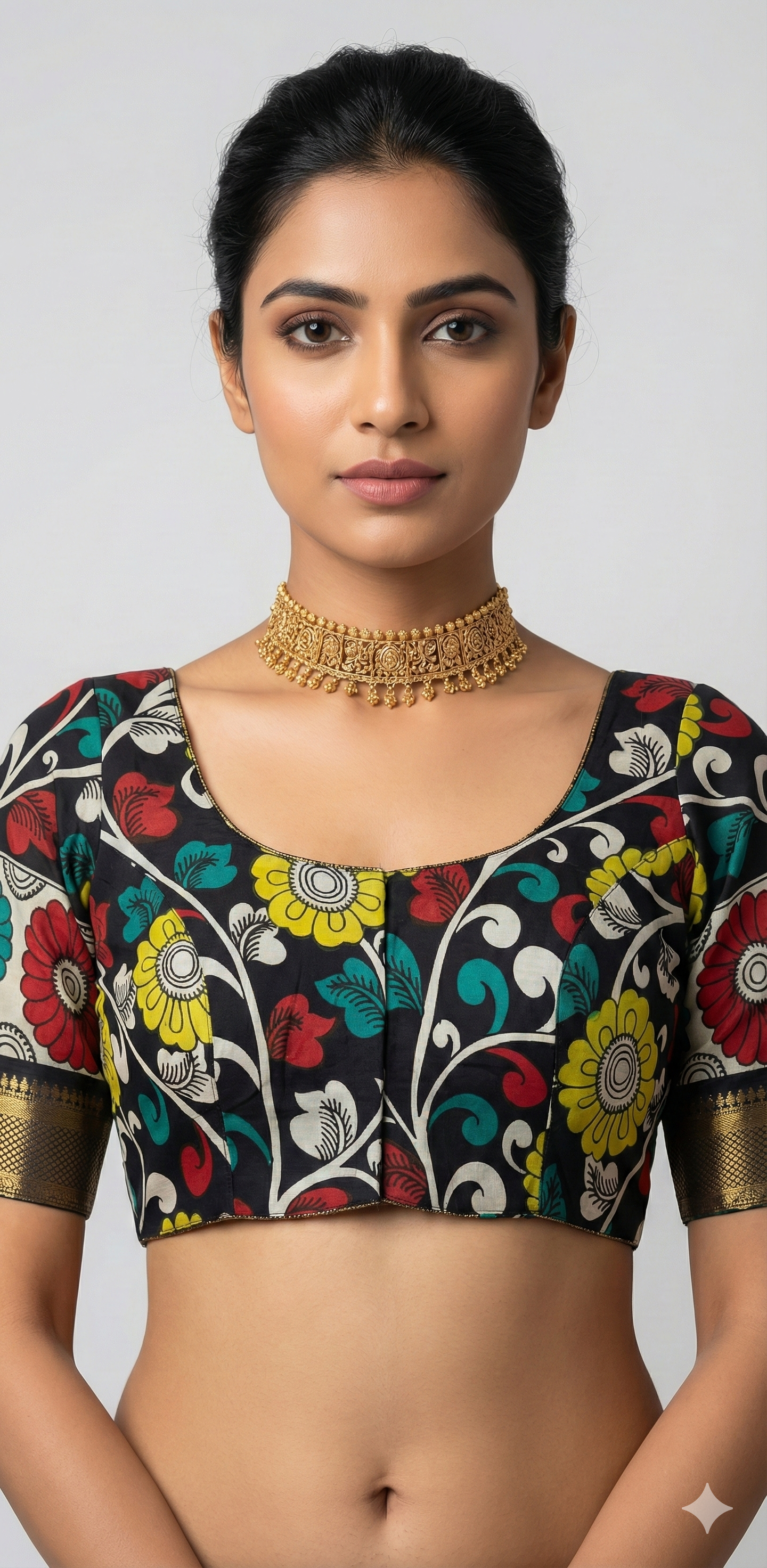 Kalamkari blouse