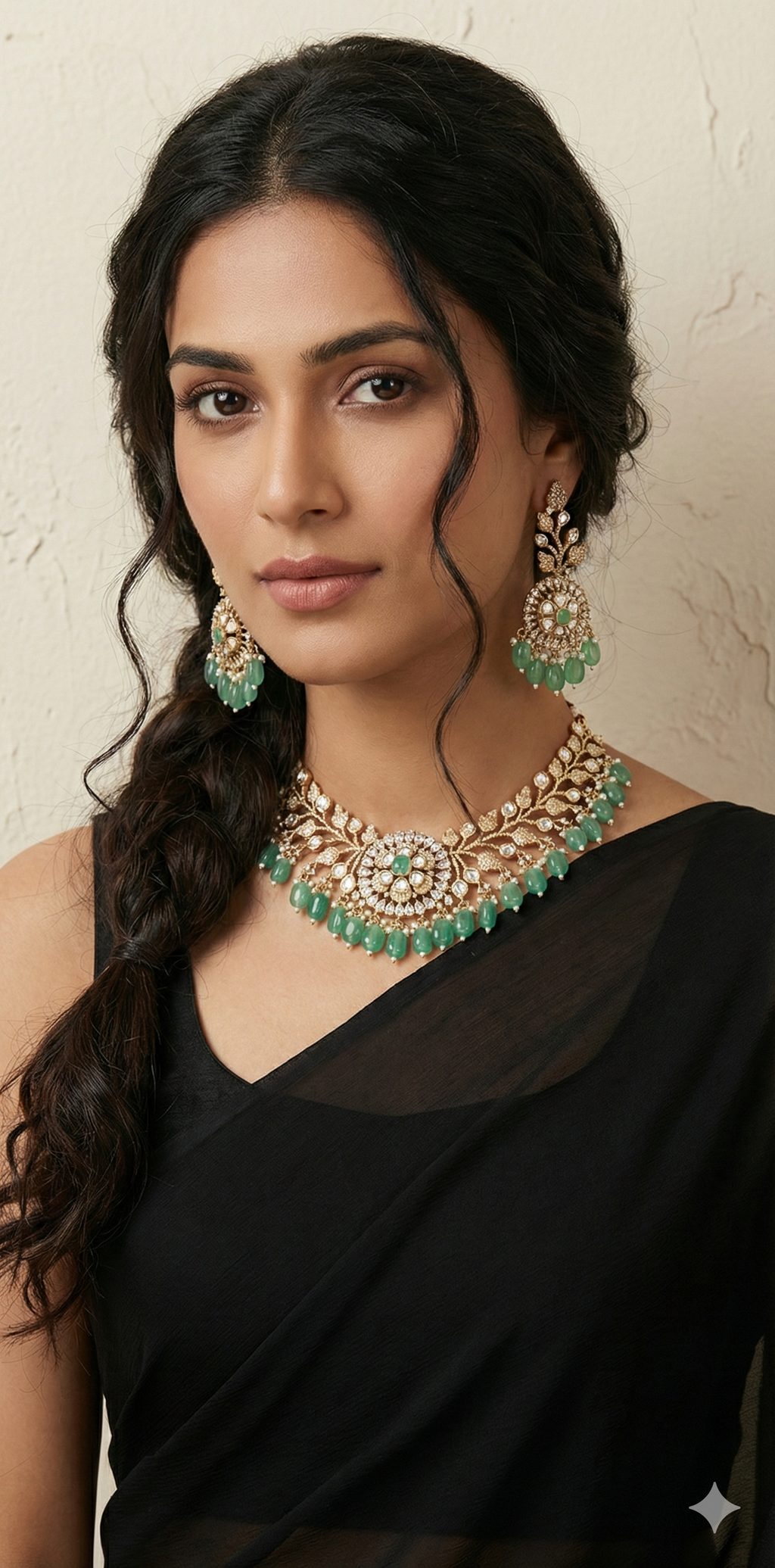 Designer replica necklace with earring