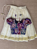 skirt and brocade blouse - 6-7 yr