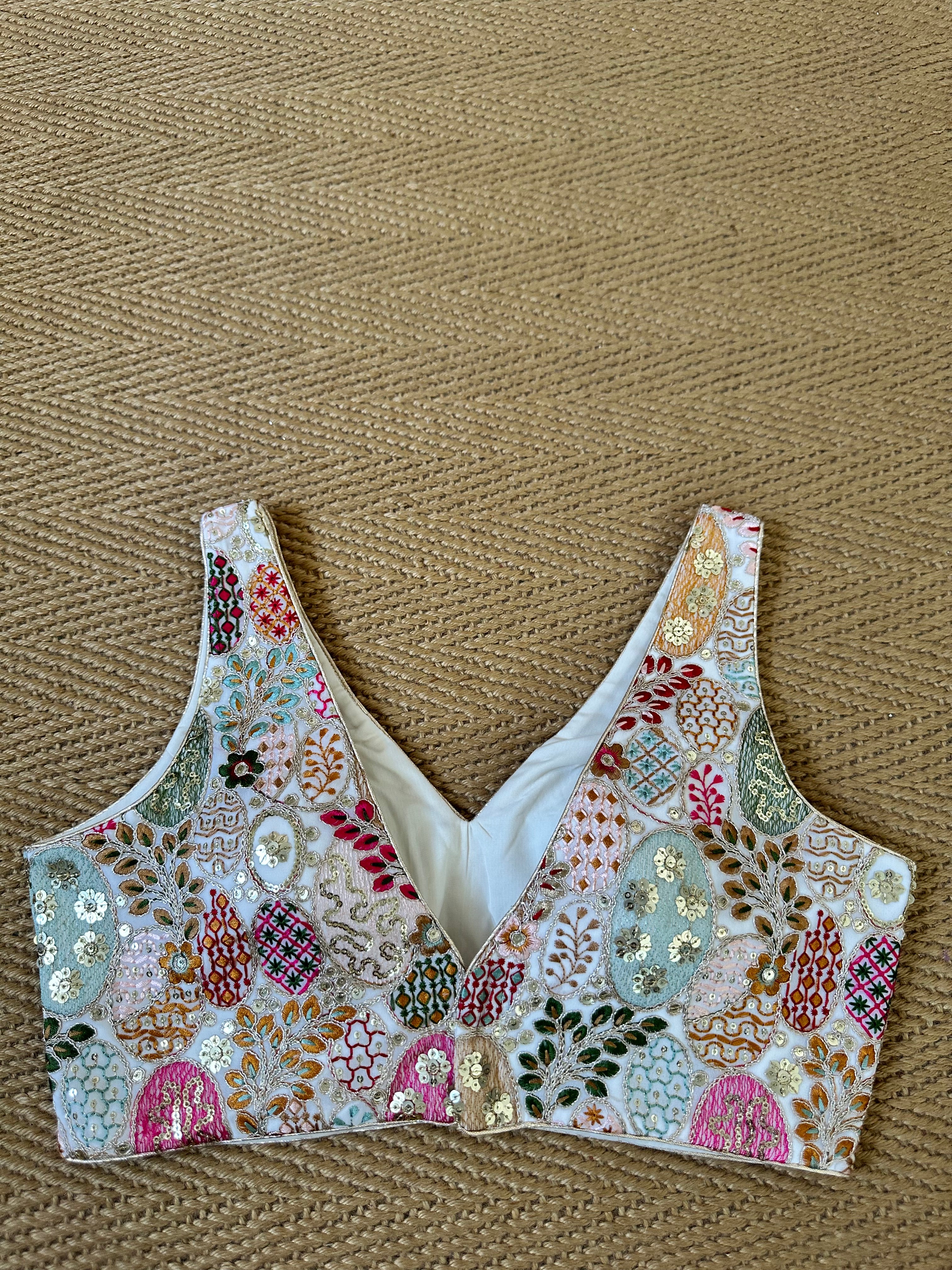 Off white designer blouse
